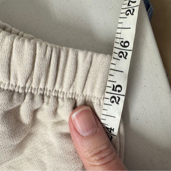 Jack & Jones Cream Cargo Jogger Sweatpants Mens M Classic Casual Cozy Athletic - Picture 16 of 16